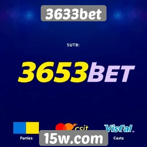 Métodos de pagamento disponíveis no 3633bet